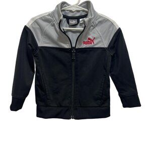 K5014 Boys Toddler Puma Activewear Full Zipper Collar Jacket